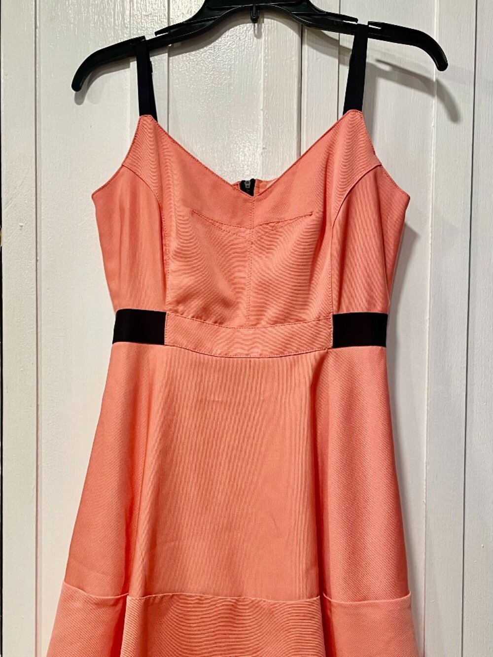 RACHEL Rachel Roy Tangerine Above the Knee Zipper back with  Side Pockets Size 6